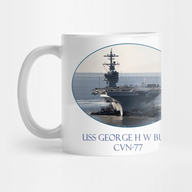 USS George H W Bush  CVN-77 by Naves